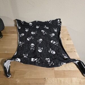 Vintage 1990s OG Skull And Crossbones Sandana Paintball Headwrap 100% Cotton